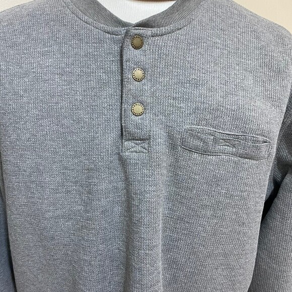 Stanley Grey Fleece Lined Pullover Size 2 X-LARGE - Picture 2 of 7